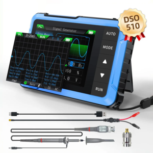 FNIRSI DSO-510 10MHz Mini Handheld Digital Oscilloscope, Signal Generator